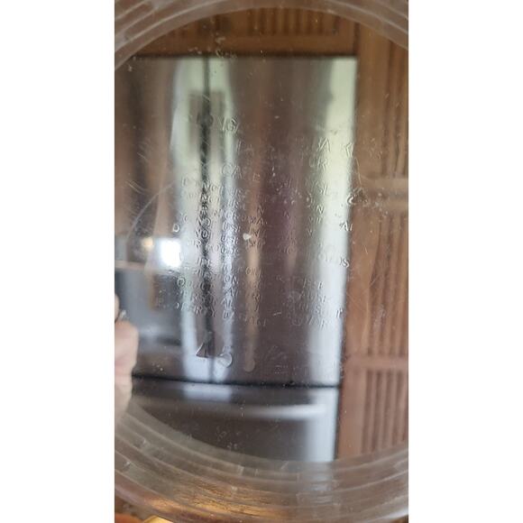 2000 Longaberger Basket Round Heartland Darning Basket 10"Rd x 4"H - Picture 11 of 16